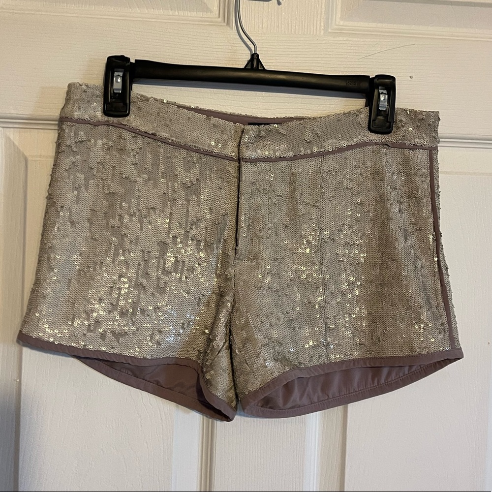 Sequin shorts size 4, small